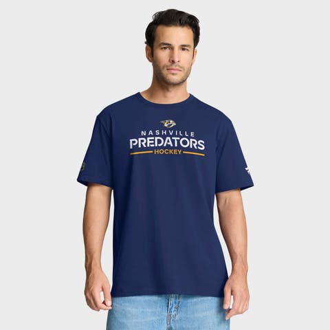 Men
s Fanatics Navy Nashville Predators Authentic Pro Primary T-Shirt