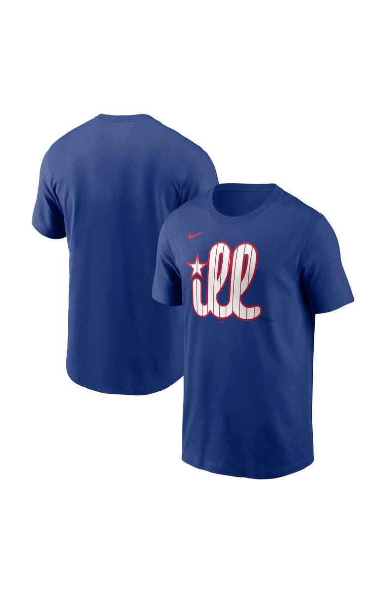 Nike Men's Nike Royal Philadelphia Phillies Local Hometown T-Shirt, Alternate, color, Royal
