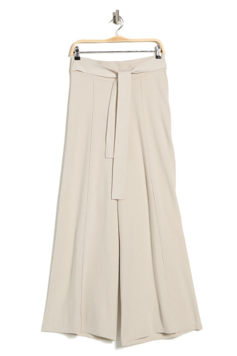 Pintuck Knit Wide Leg Pants, Alternate, color, SHADOW ROCK