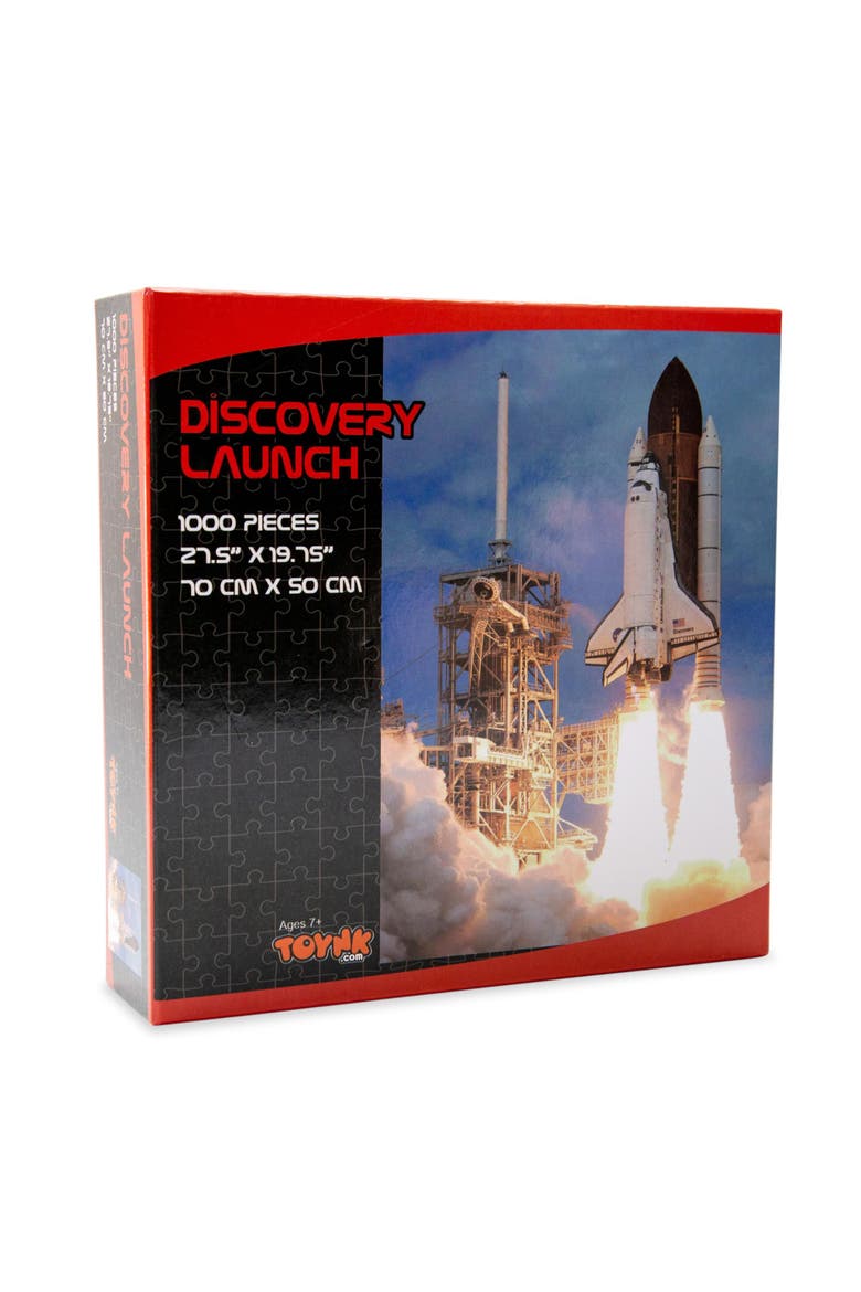 Discovery Launch NASA Space Shuttle 1000 Piece Jigsaw Puzzle, Main, color, Multi-Color
