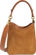 STAUD Mel Suede Shoulder Bag