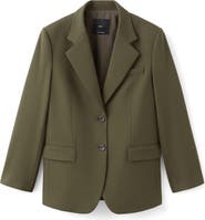 MANGO Notch Collar Blazer