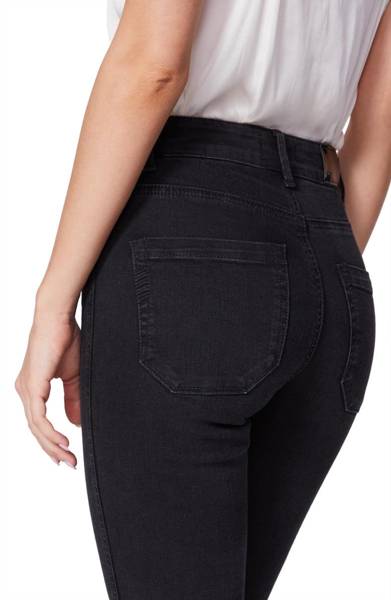 PAIGE Cindy Slit Hem Ankle Straight Leg Jeans, Alternate, color, 