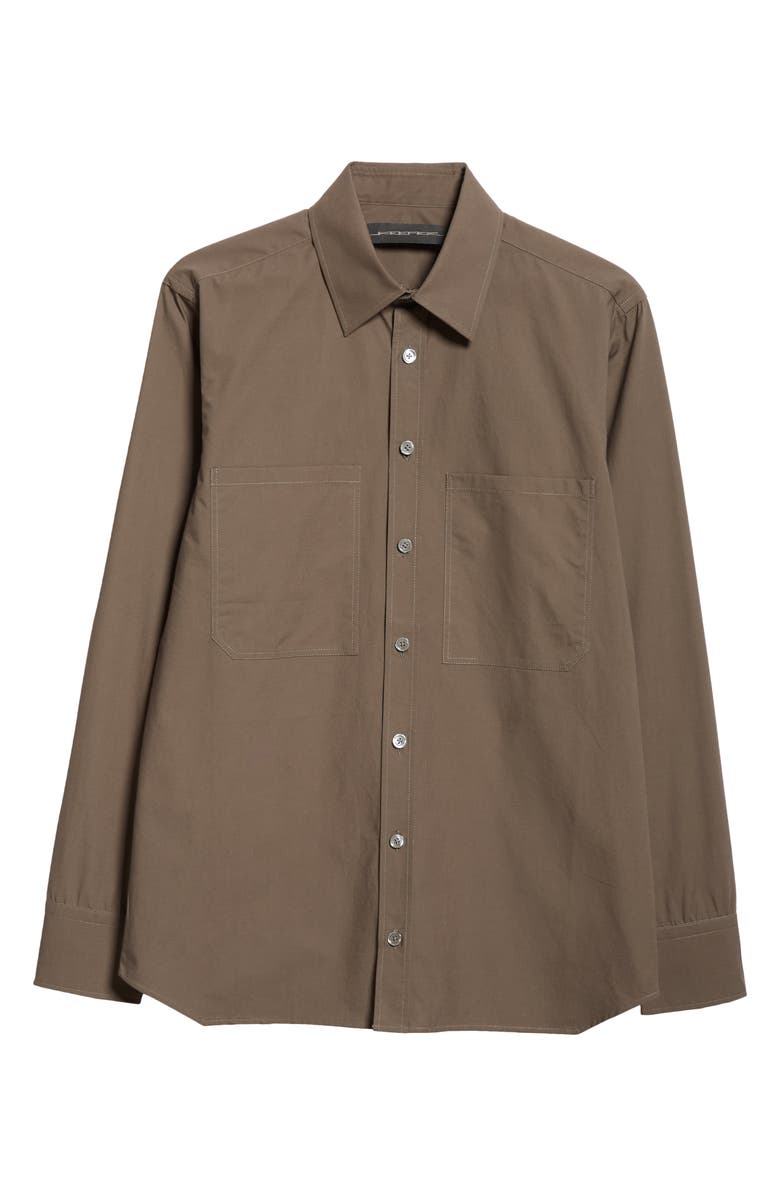 JKEEFER Stabb Button-Up Shirt, Alternate, color, Oxidized