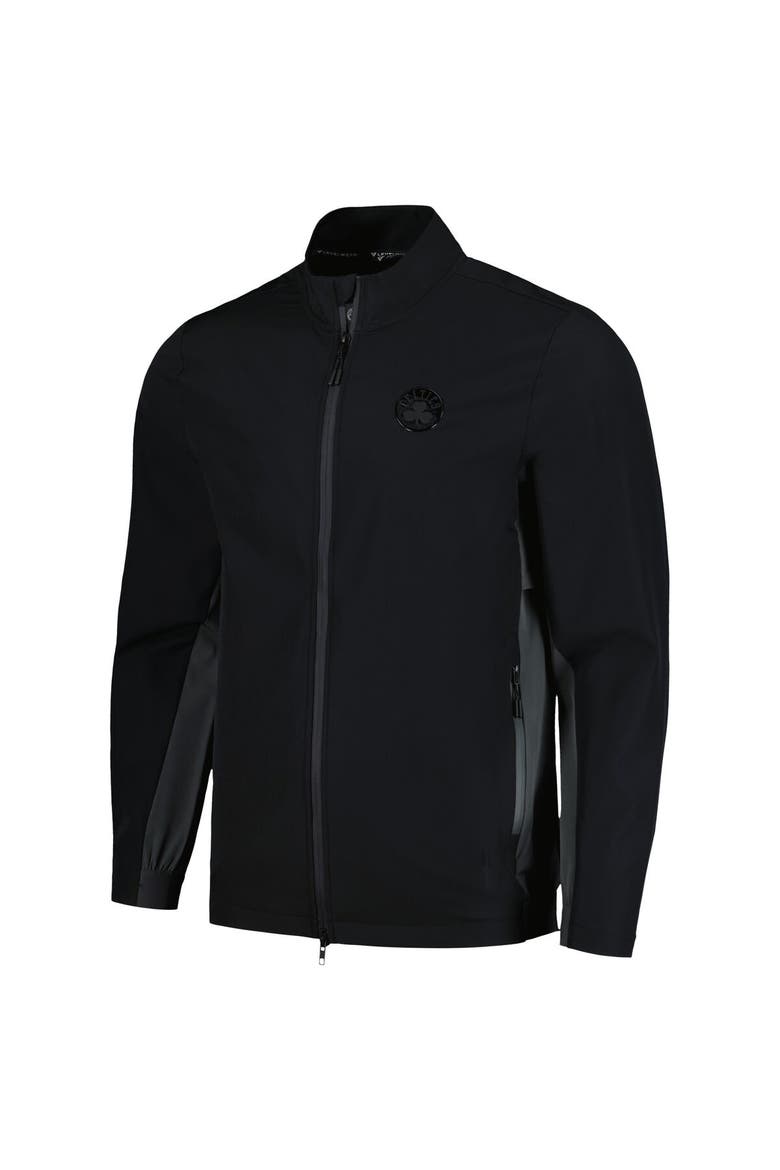 Men's Levelwear  Black Boston Celtics Harrington Full-Zip Jacket, Alternate, color, Black