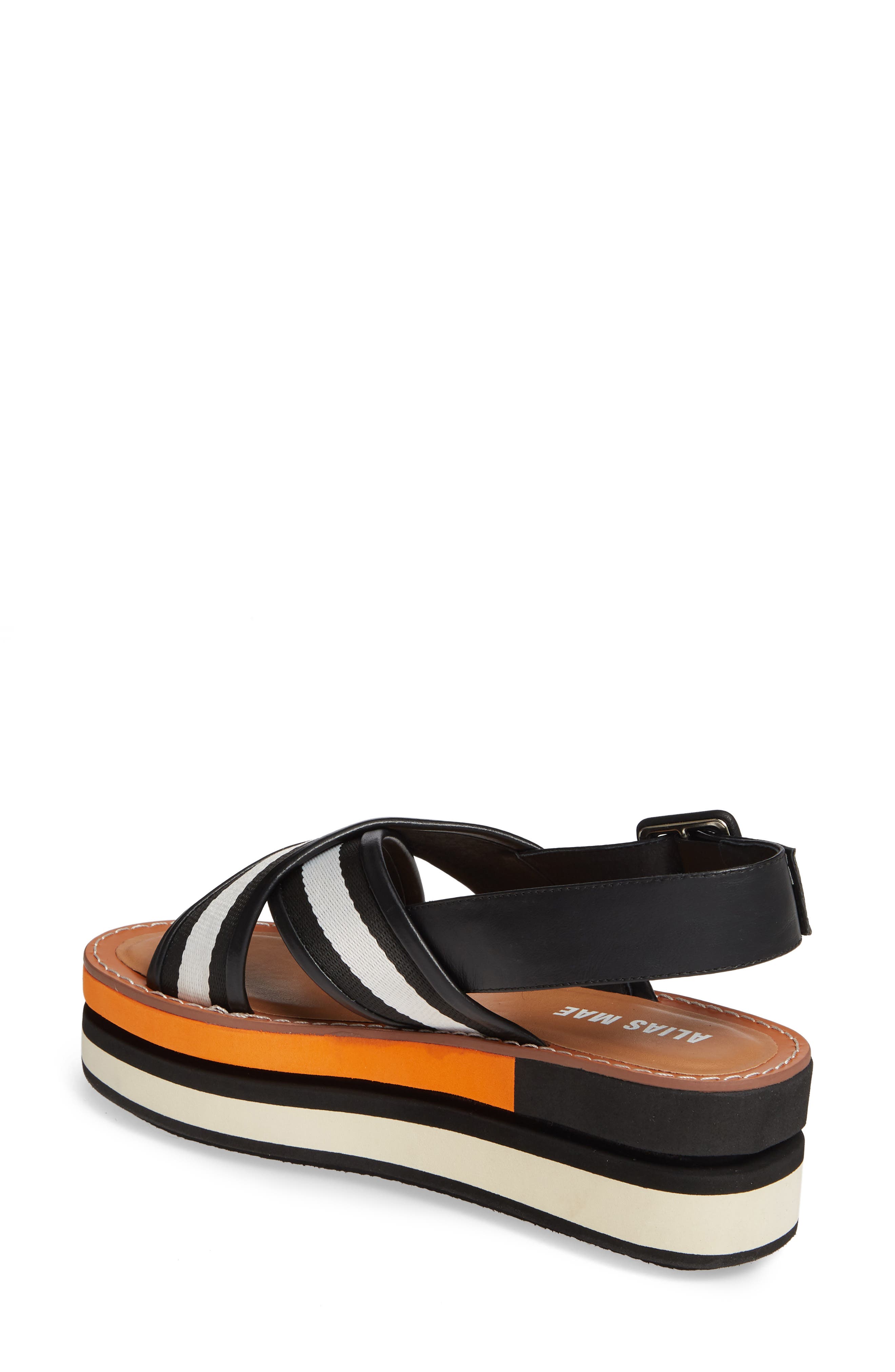 Alias Mae Mia Platform Sandal, Alternate, color, 