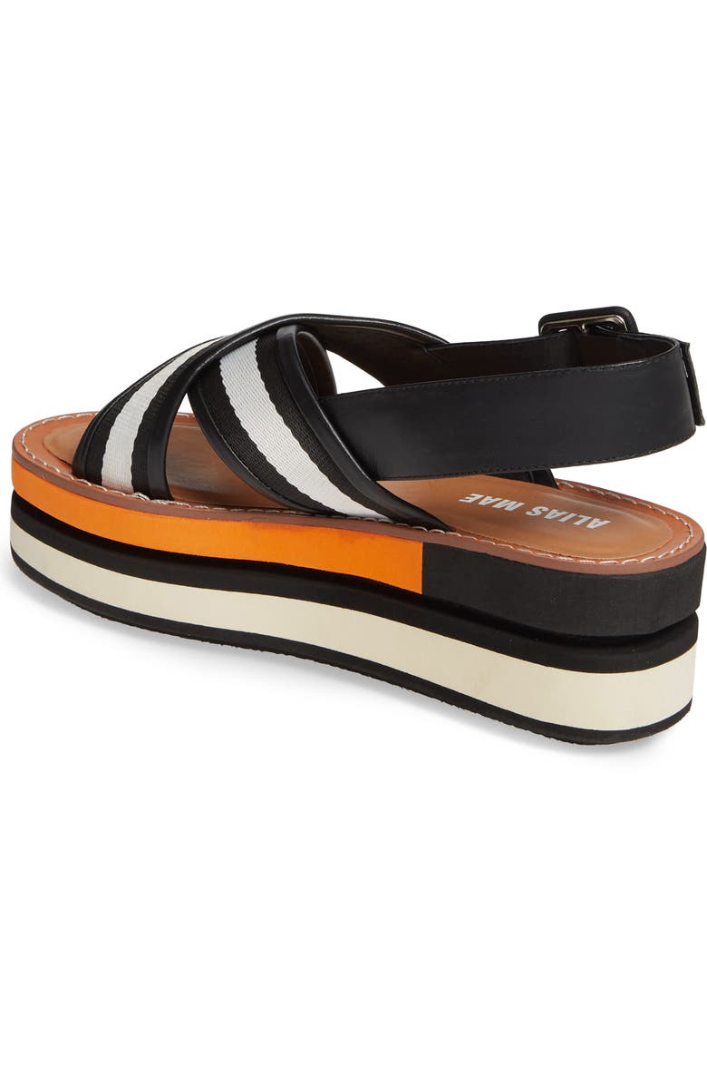 Alias Mae Mia Platform Sandal, Alternate, color,