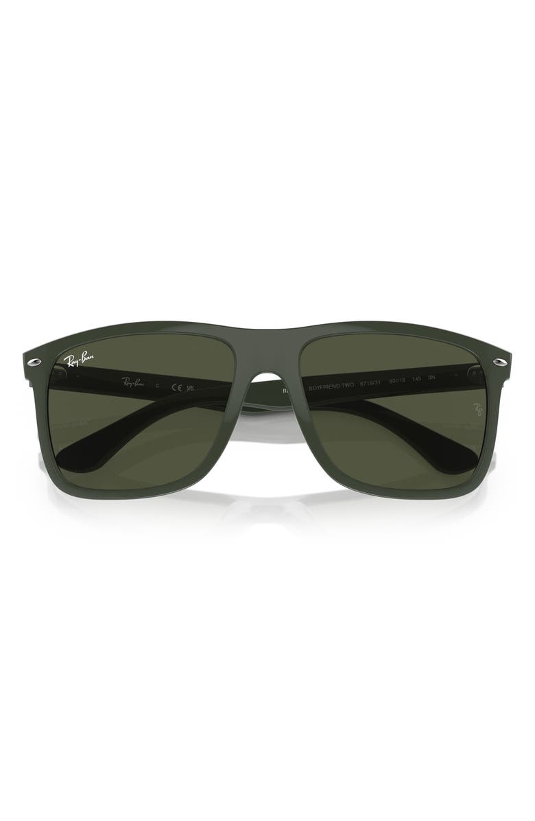 Ray-Ban 60mm Boyfriend Two Square Sunglasses, Alternate, color,