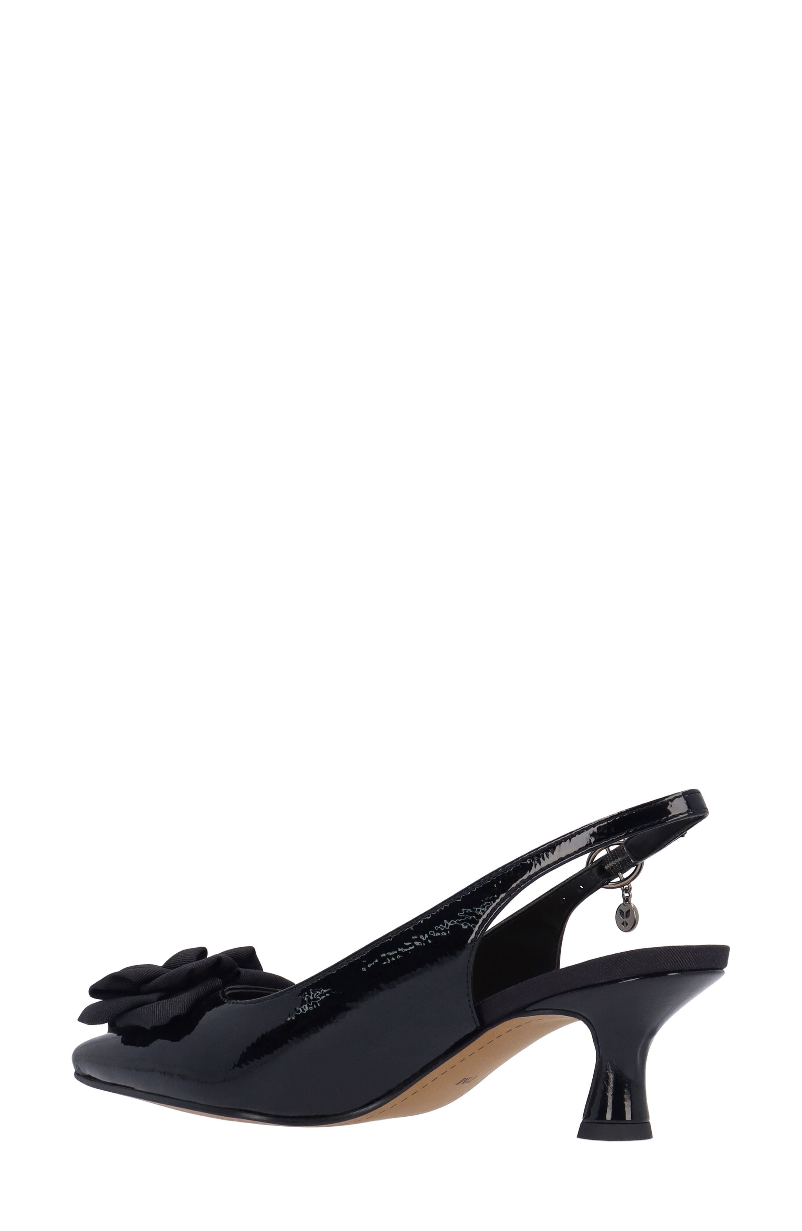 J. Reneé Kendry Slingback Pump, Alternate, color, Black