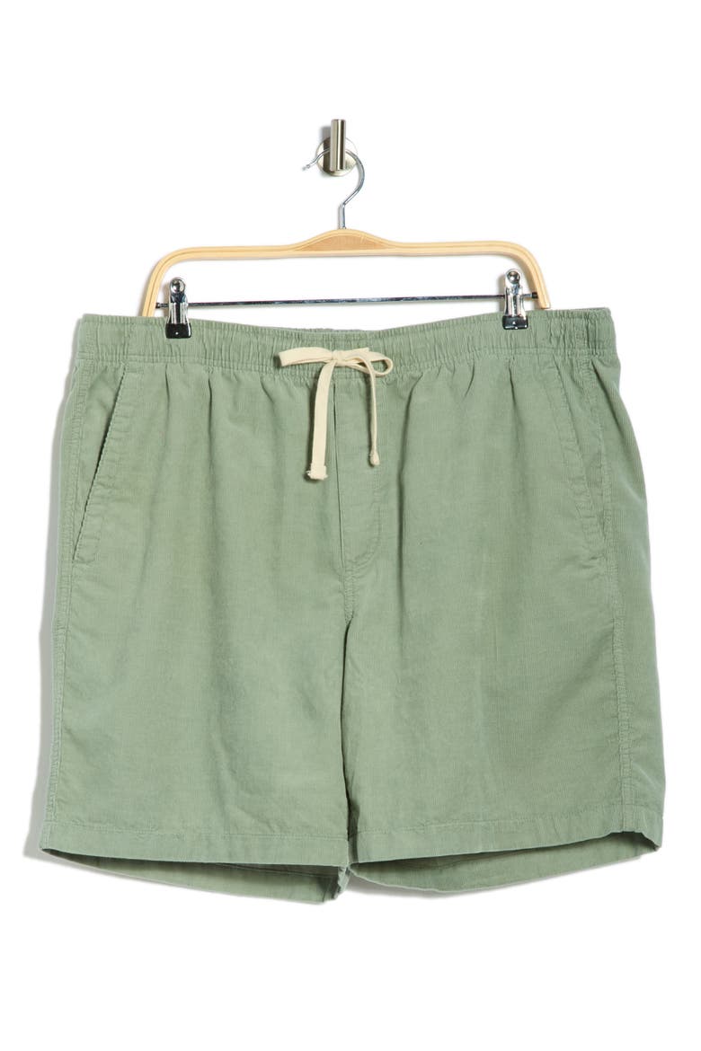 Cotton Corduroy Shorts, Main, color, SLATE GRAY