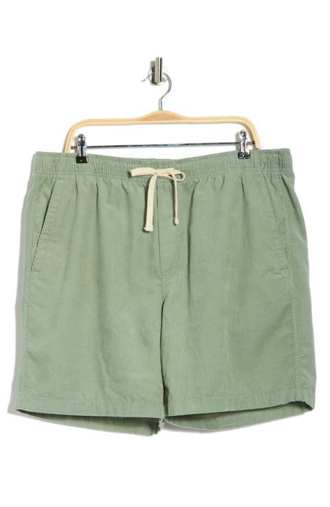 Cotton Corduroy Shorts