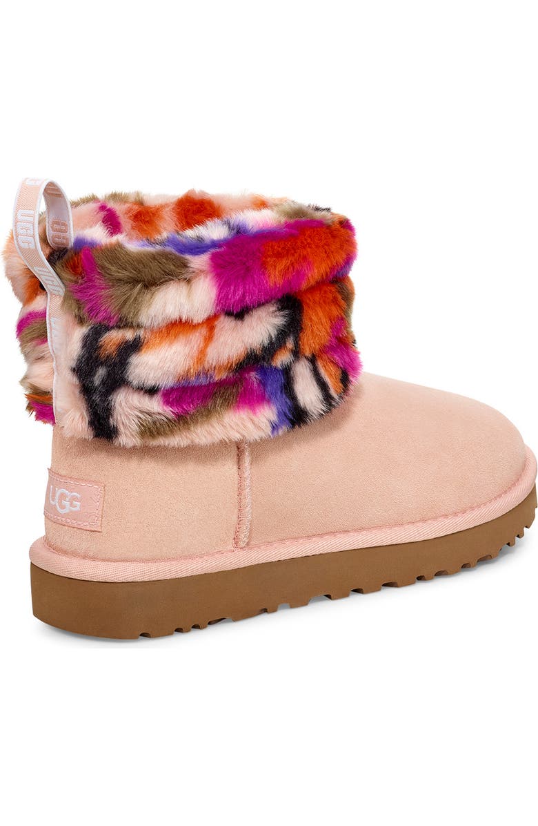 UGG<sup>®</sup> Classic Mini Fluff Quilted Boot, Alternate, color,