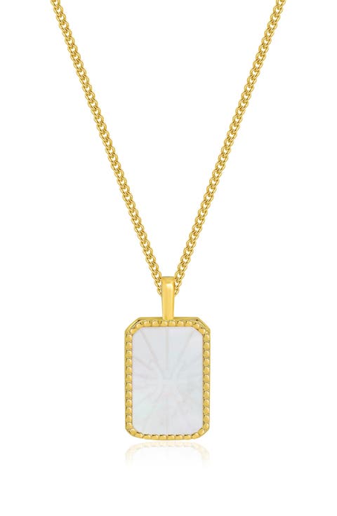 Zodiac Double Sided Pendant Necklace