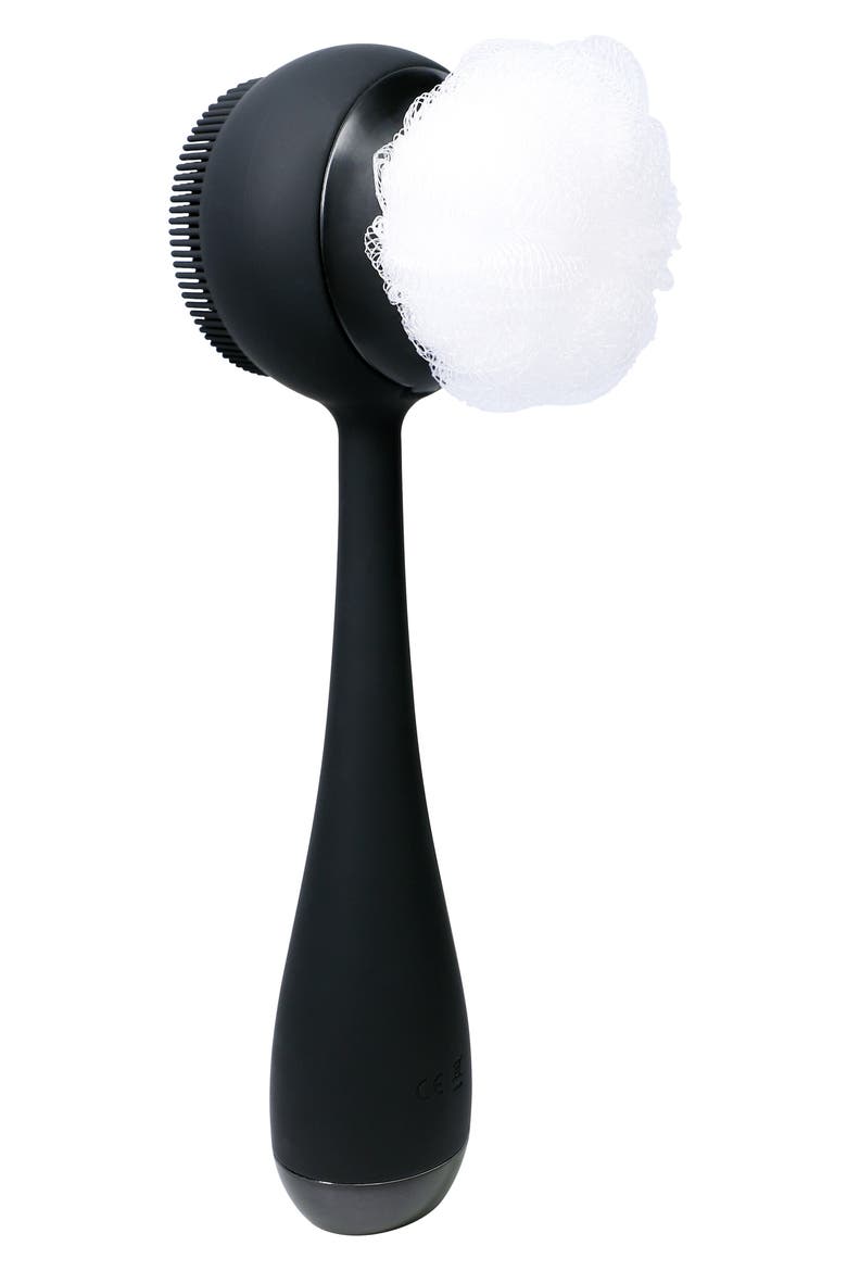 Clean Body Cleansing, Exfoliating, and Massaging Device, Main, color, BLACK