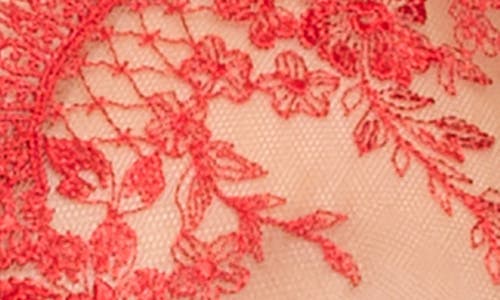 Dita Von Teese Lavinia Plunge Underwire Bra In Flame