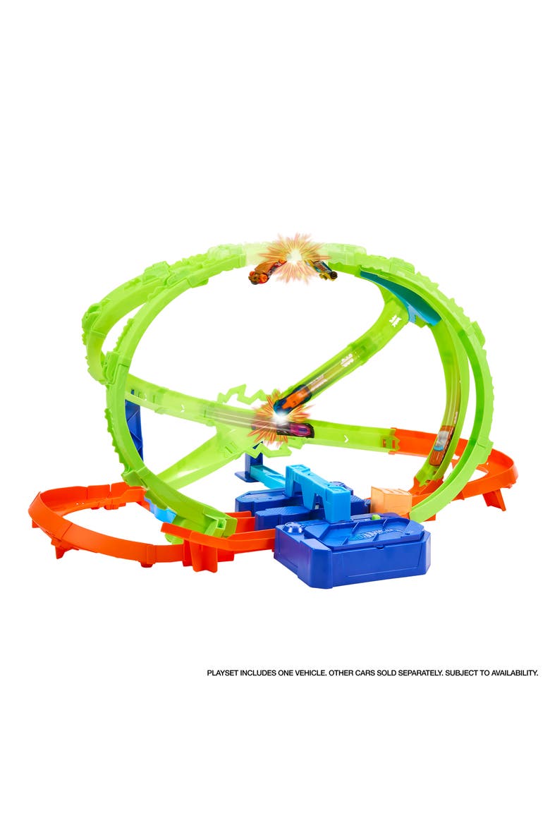 Stunt Tracks Hypersphere Crash Playset, Alternate, color, HYPERSHERE