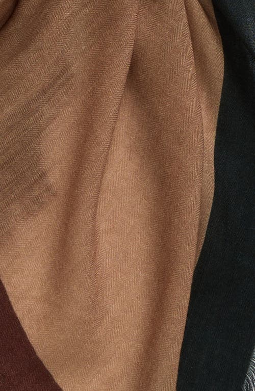 Rag & Bone Astrid Wool Scarf In Brown