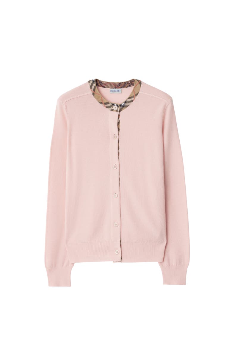 Wool Cardigan, Alternate, color, Bouquet pink