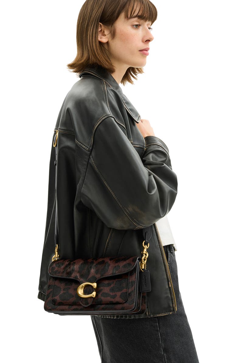 COACH Tabby 26 Genuine Calf Hair Shoulder Bag, Alternate, color,