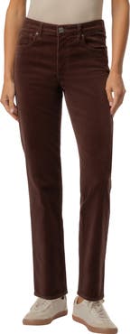 KUT from the Kloth Quinn Slim Straight Leg Corduroy Pants
