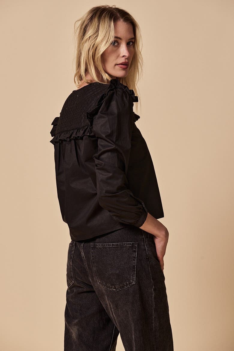 The Victoria Shirt, Alternate, color, Black