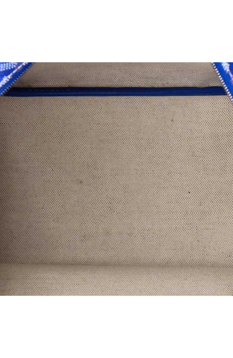 Pre-Owned Goyard Artois Tote Coated Canvas PM, Alternate, color, Blue