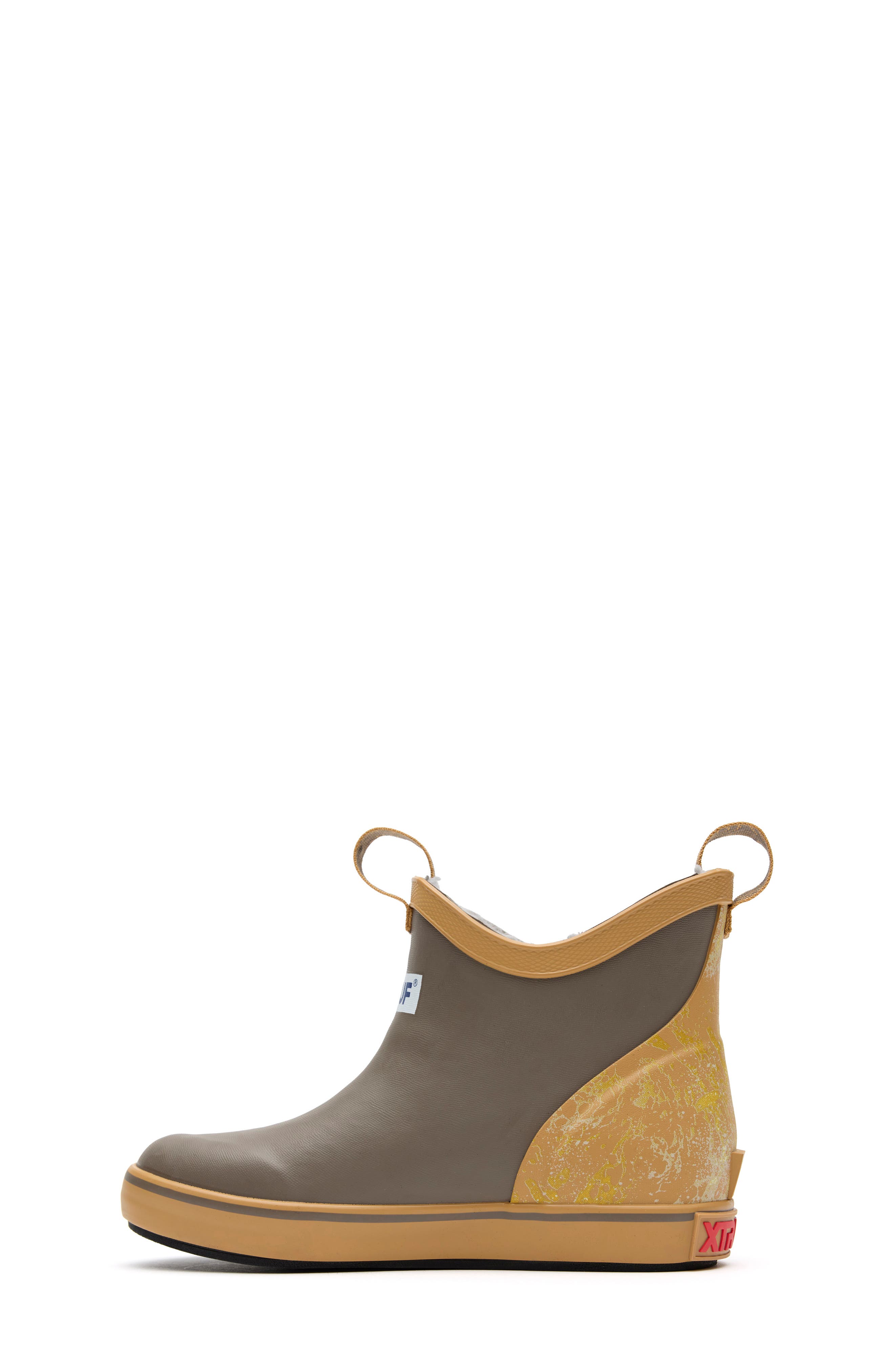 XTRATUF Trolling Ice Fleece Lined Waterproof Ankle Deck Boot, Alternate, color, Chocolate Chip