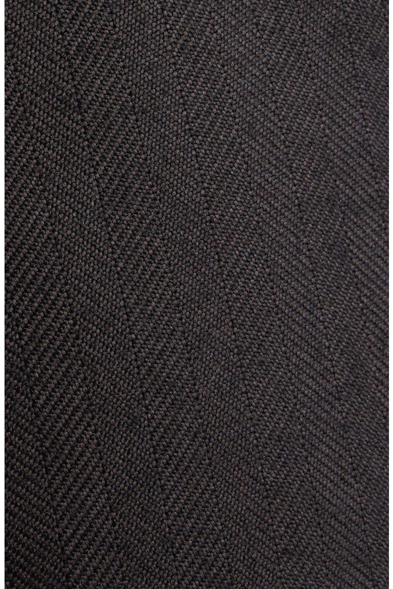 Persy Herringbone Wool Straight Leg Pants, Alternate, color, DARK BROWN
