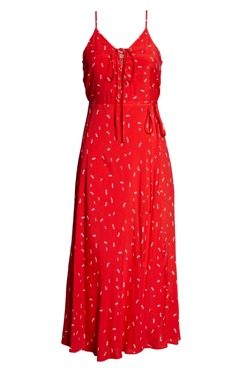 Bardot Jackson Fit & Flare Midi Dress, Alternate, color, 