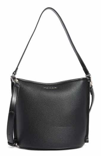 Tahari Carmine Zip Top Bucket Bag