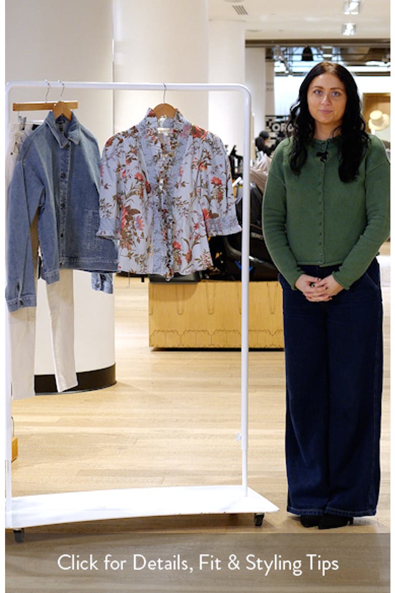 Zuri Ruffle Puff Sleeve Shirt video