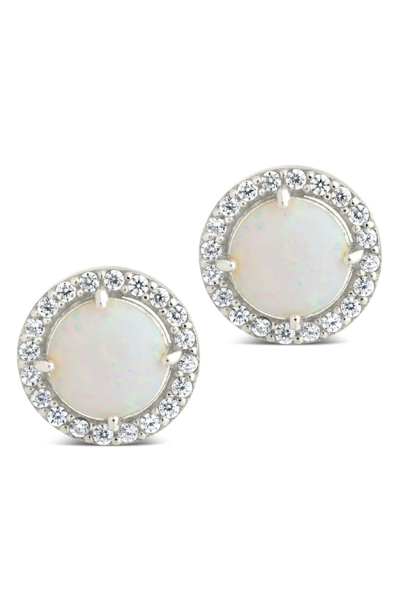 Sterling Forever Malani Stud Earrings, Alternate, color, 
