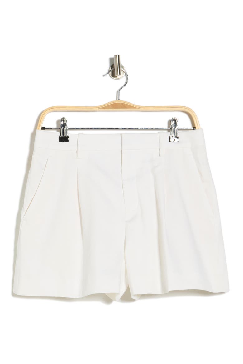 Charles Linen Blend Shorts, Alternate, color, ECRU