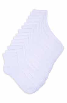 7-Pack Quarter Length Crew Socks
