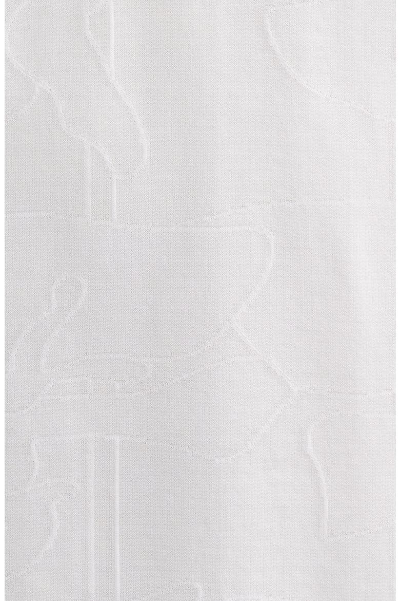 Parlay Floral Jacquard Cotton Polo, Alternate, color, WHITE
