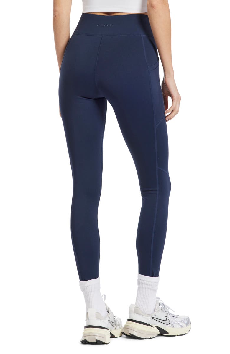 BANDIER Center Stage Pocket Leggings, Alternate, color, Navy Blazer