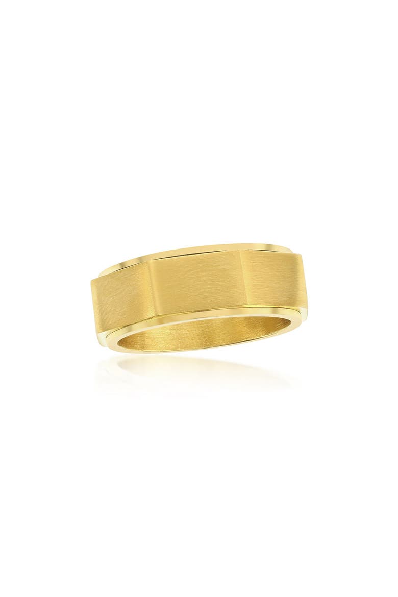 Men's Geometric Spinner Ring, Main, color, GOLD