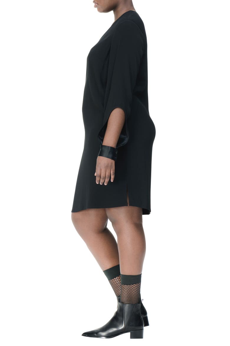 Welland Shift Dress, Alternate, color, BLACK