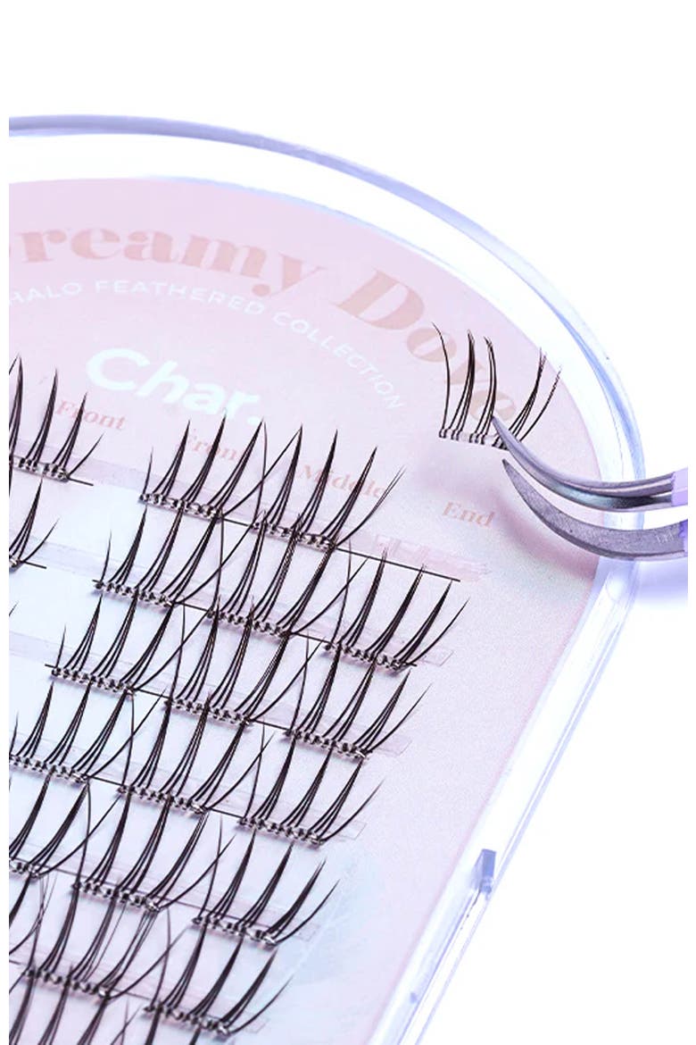 Halo Feathered Collection Pre-Glued 5 to 10 Days Wear Lashes, Alternate, color, Dreamy Dove