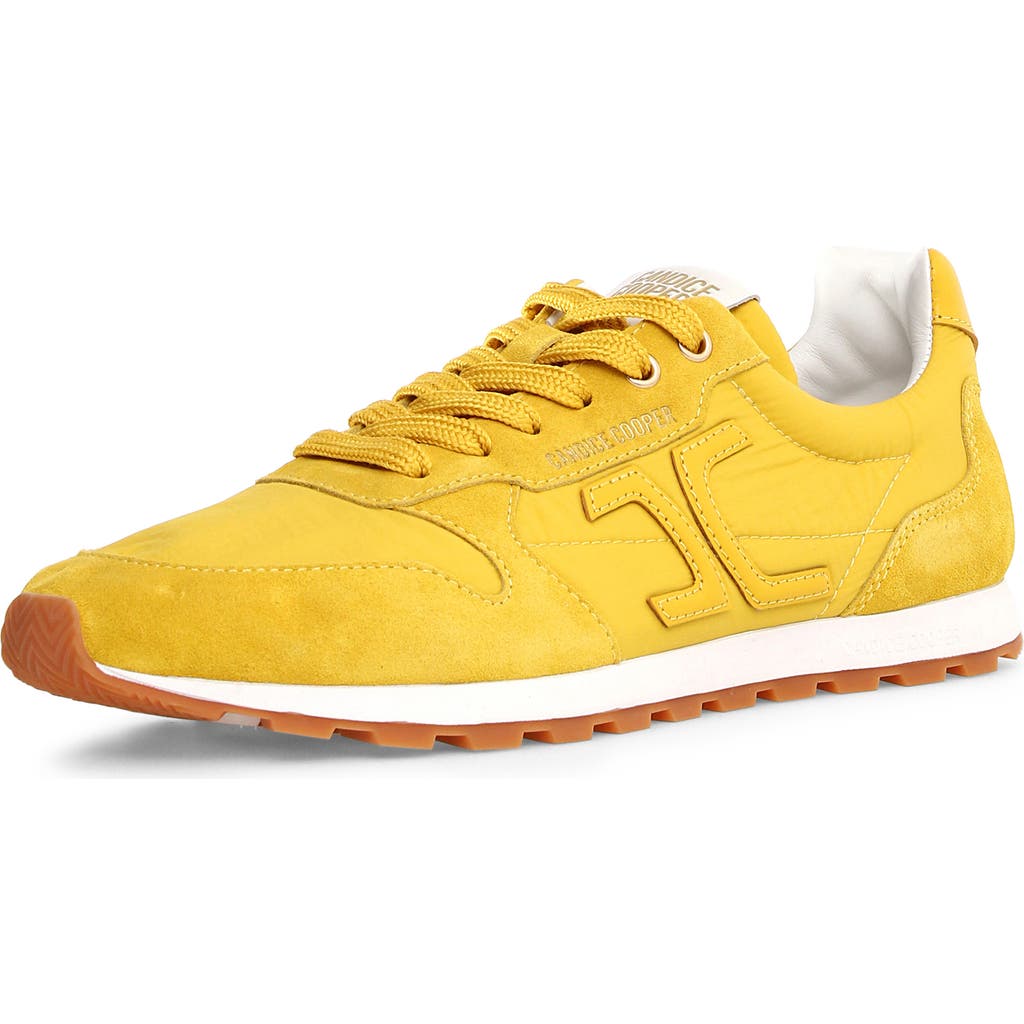 Candice Cooper Plume 3 Sneaker In Yellow