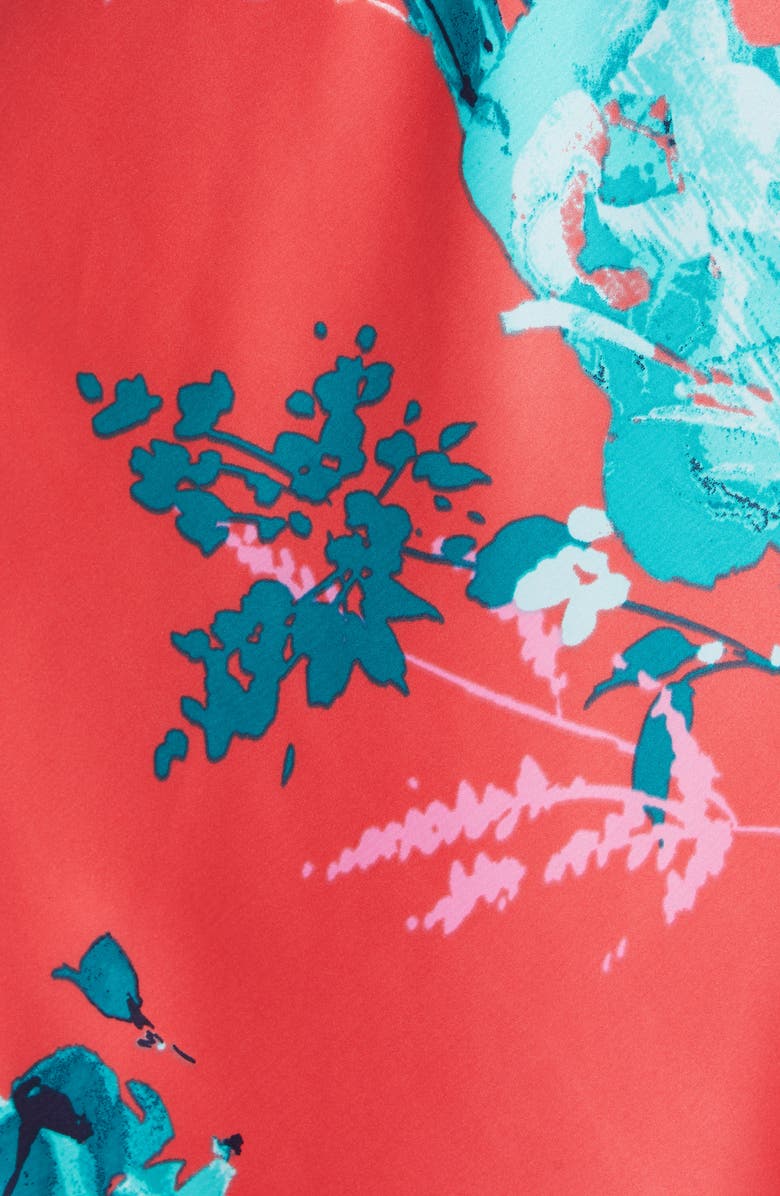 Natori Bloom Floral Satin Chemise, Alternate, color, 