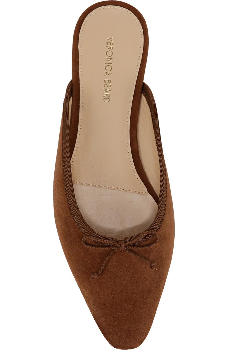 Veronica Beard Catherine Ballet Mule, Alternate, color, Cedar