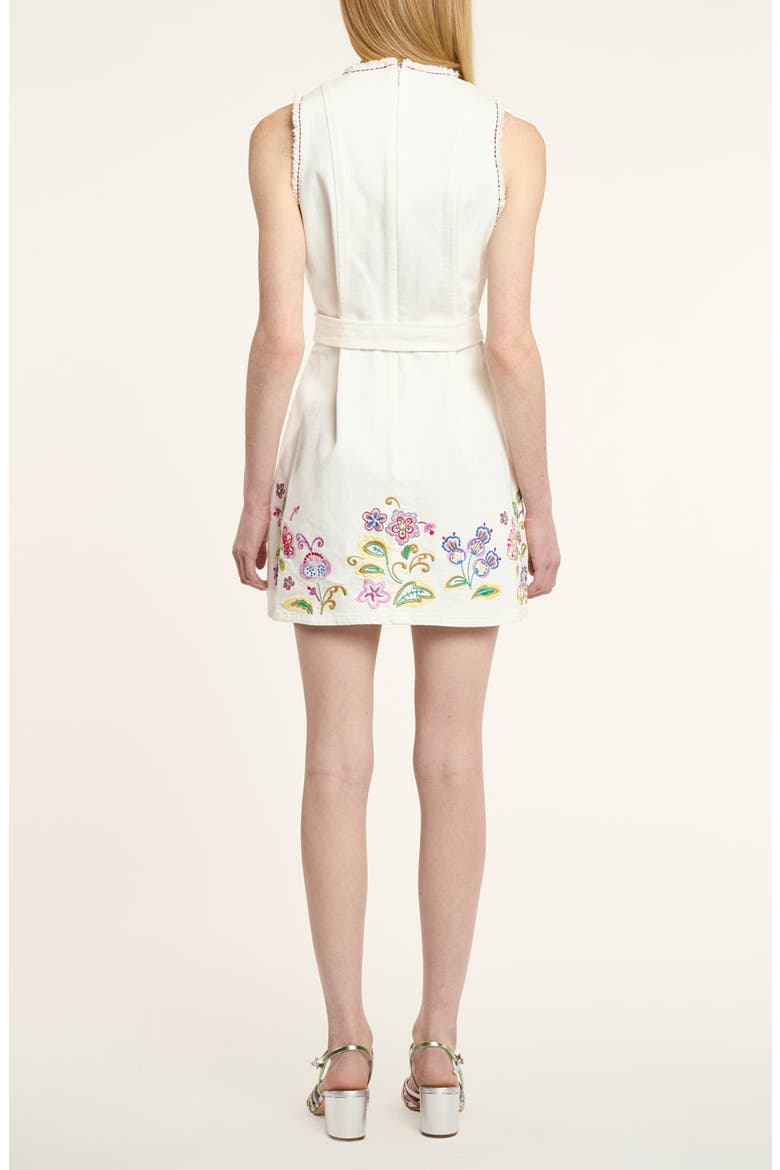 Jardin Bohème Embroidered Shift Dress, Alternate, color, SCOUR MULTI
