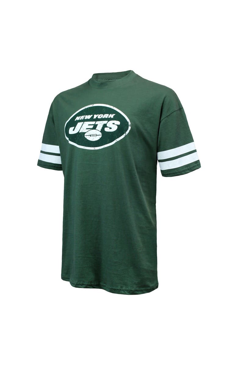 Majestic Threads Men's Majestic Threads Aaron Rodgers Green New York Jets Name & Number Oversize Fit T-Shirt, Alternate, color,