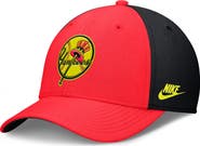 Nike Men's Nike Crimson/Black New York Yankees Neon 90s Rise SwooshFlex Hat