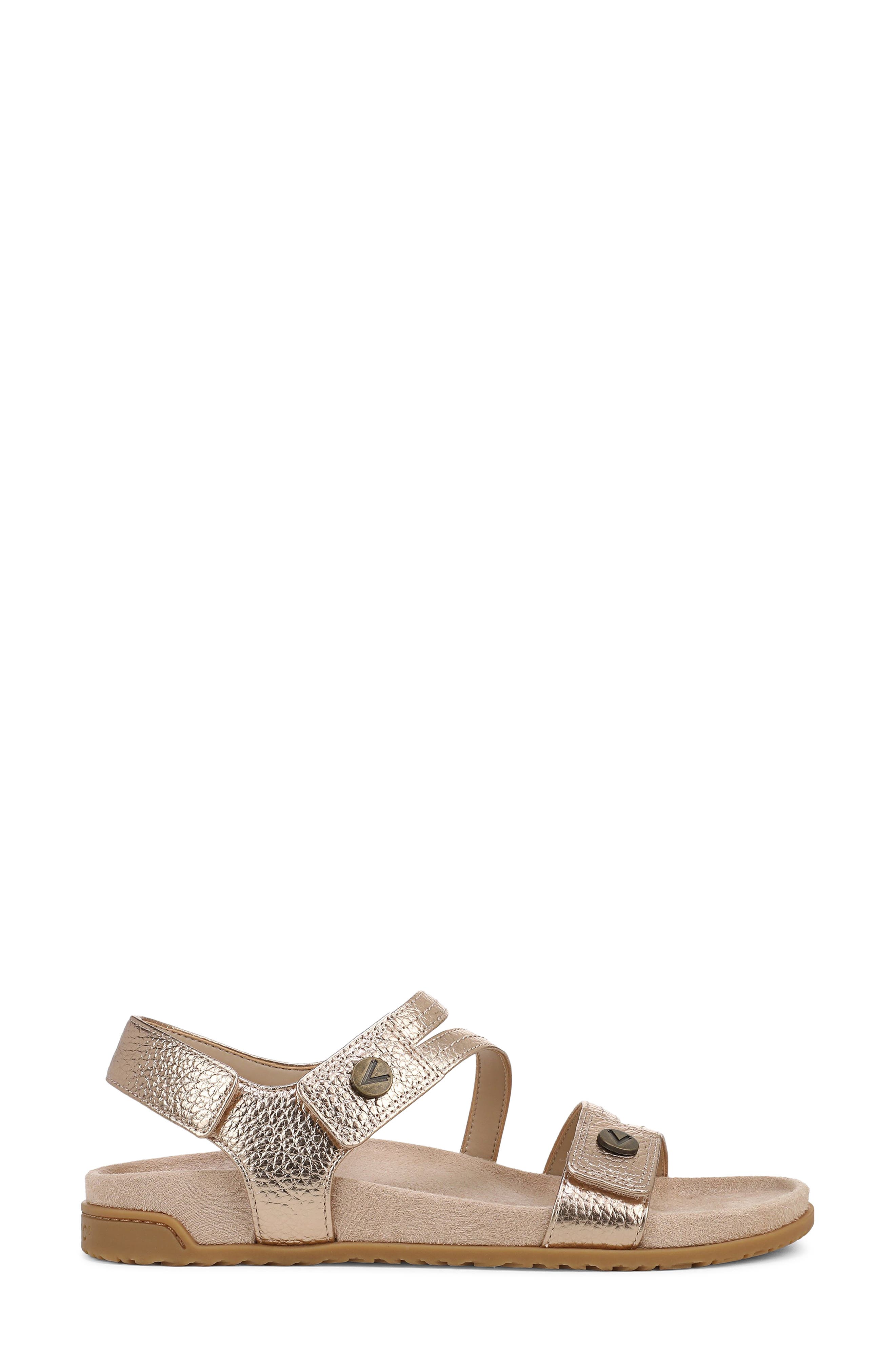 Essie Ankle Strap Sandal - Multiple Widths Available, Alternate, color, BRONZE