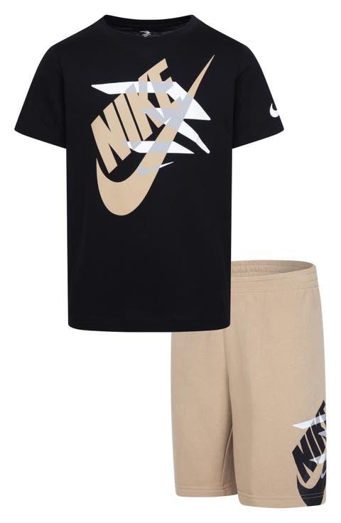 Kids' Iconic Duo Crew Tee & Shorts Set (Big Kid)