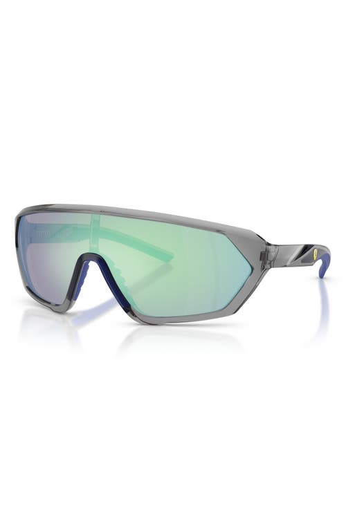 Scuderia Ferrari 36mm Pillow Sunglasses In Opal Grey