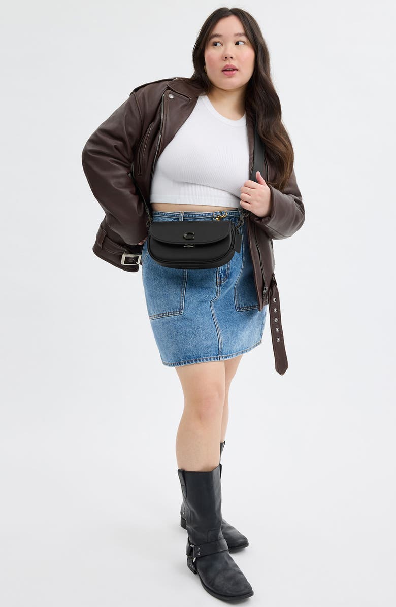 COACH Emmy Glovetanned Leather Shoulder Bag, Alternate, color,