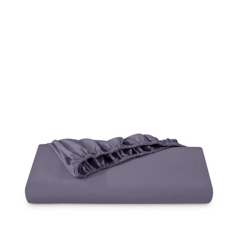 100% Organic Cotton Percale Cooling Fitted Sheet